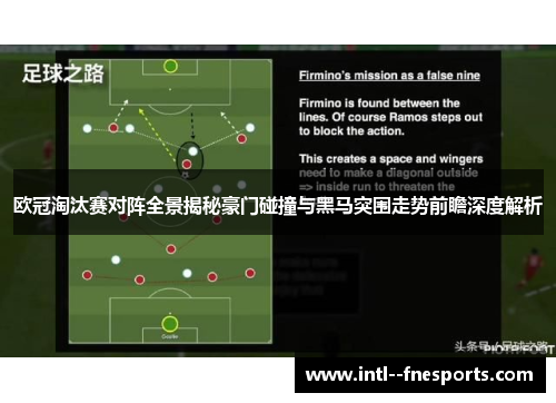 欧冠淘汰赛对阵全景揭秘豪门碰撞与黑马突围走势前瞻深度解析